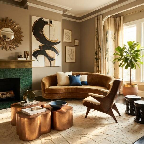 Thoughtful luxury architectural interior design with bespoke finishes in London