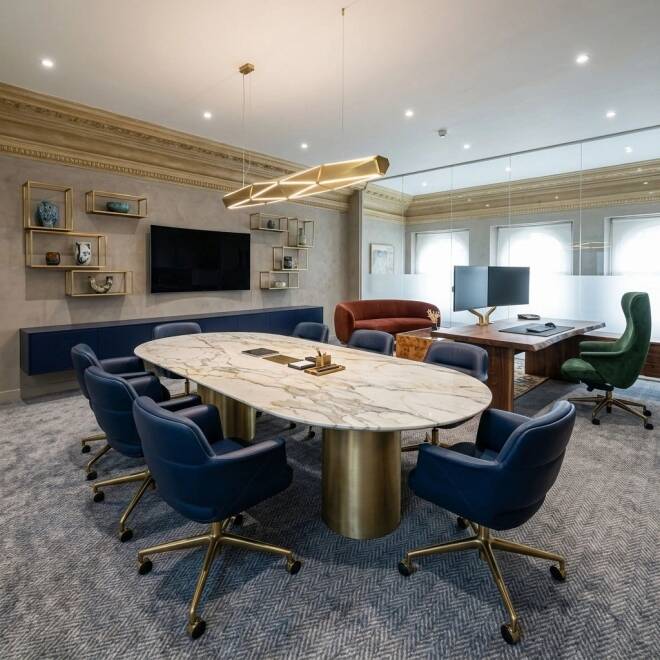 Executive office and workspace interior design London